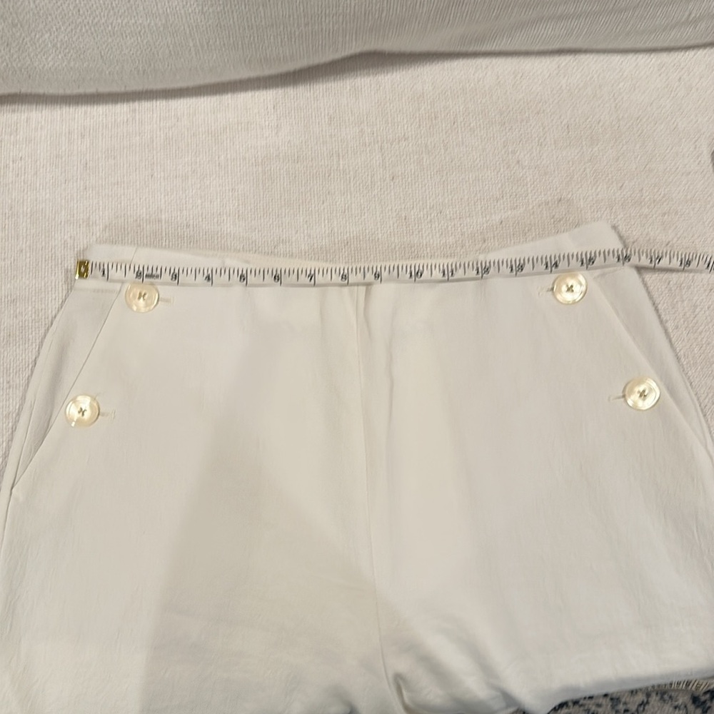 J Crew cream wide leg sailor style trousers - Picture 6 of 8